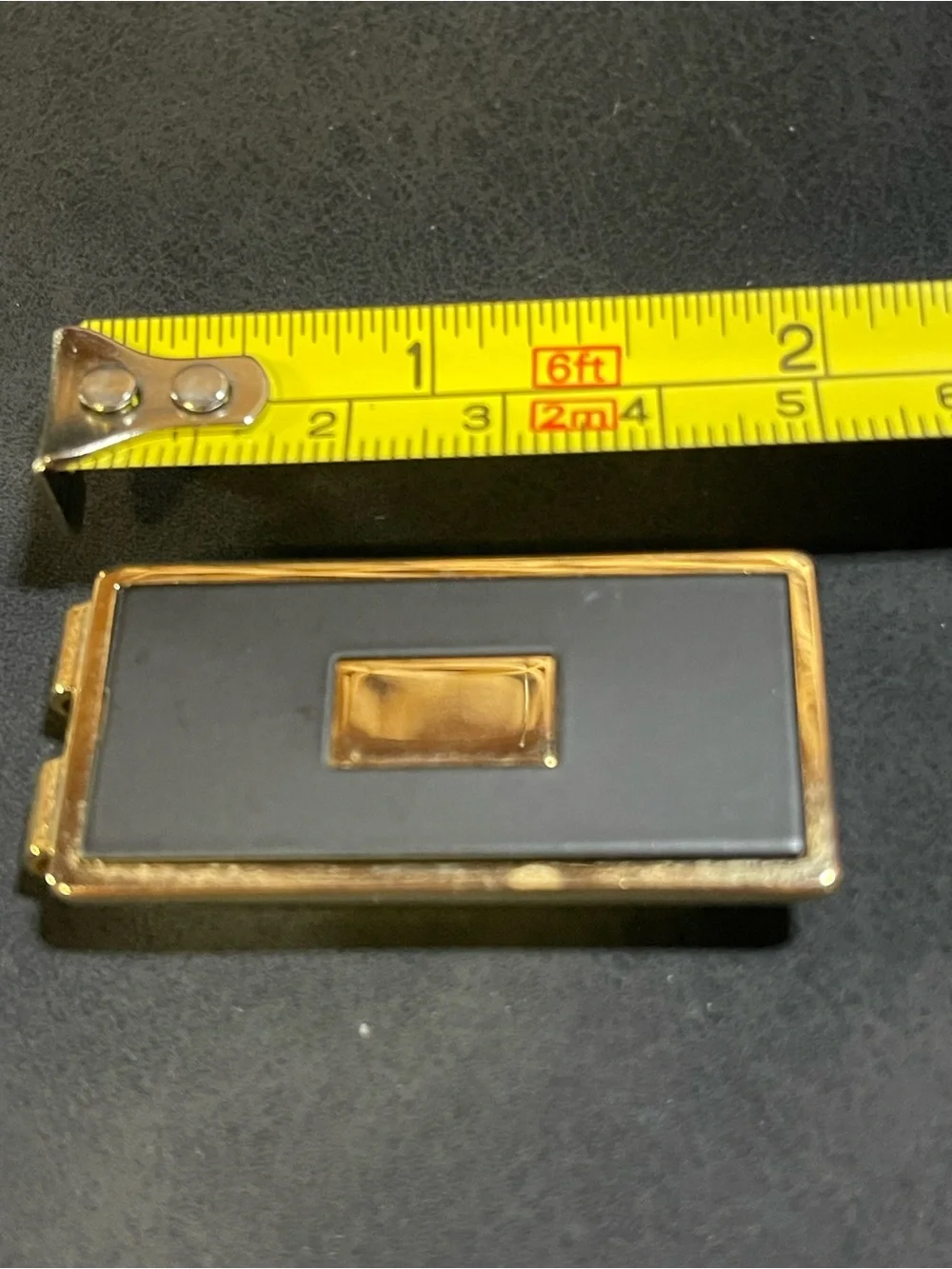 “Unengraved” Vintage Anson MCM Money Clip/ Patent #3,049,772 / Dual Retention